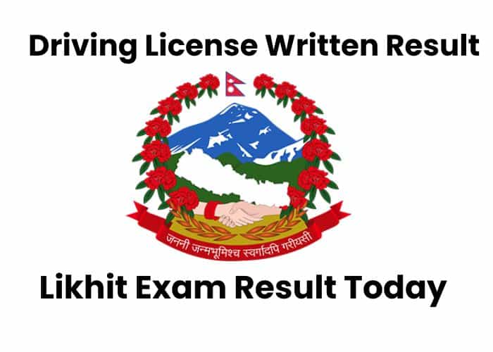 driving license result
